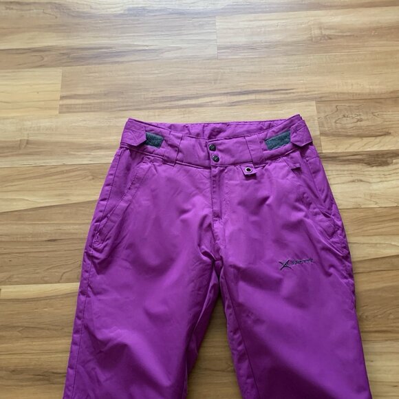 Arctix Women's Winter Snow Ski Pants Insulated Purple Medium 31Length - Picture 2 of 10